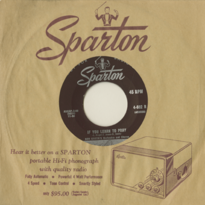 If You Learn To Pray / The Teen Commandments (1958)