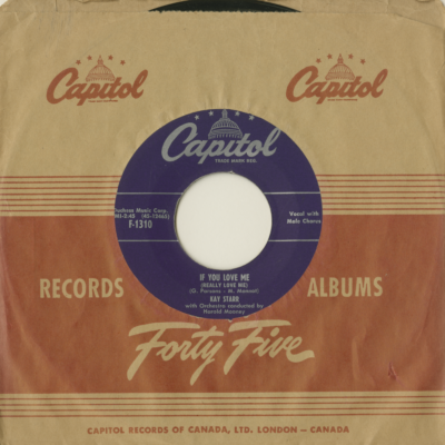 If You Love Me / The Man Upstairs (1953)