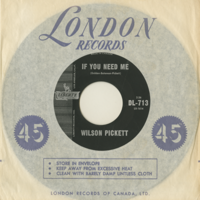 If You Need Me / Baby Call On Me