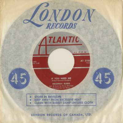 If You Need Me / You Can Make It If You Try (1963)