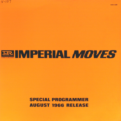 Imperial Moves Special Programmer August 1966 Release (1966)
