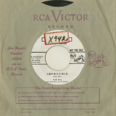 Impossible / I Can Honestly Say It's A Lie