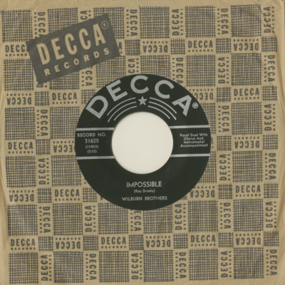 Impossible / I'll Take What's Left Of Me