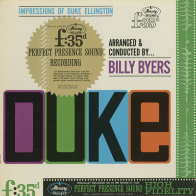Impressions Of Duke Ellington