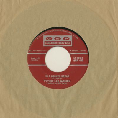 In A Broken Dream / Doin' Fine (1970)