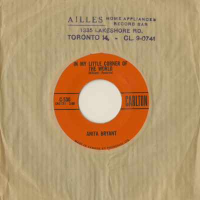 In My Little Corner Of The World / Anyone Would Love You (1960)