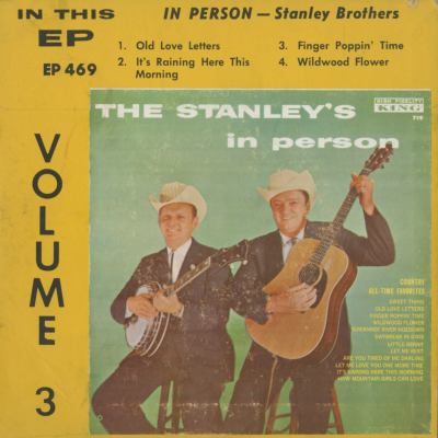 In Person Everybody's Country Favorites Volume 3 (1961)