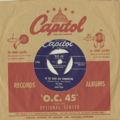 In The Good Old Summertime / Smoke Rings (1952)