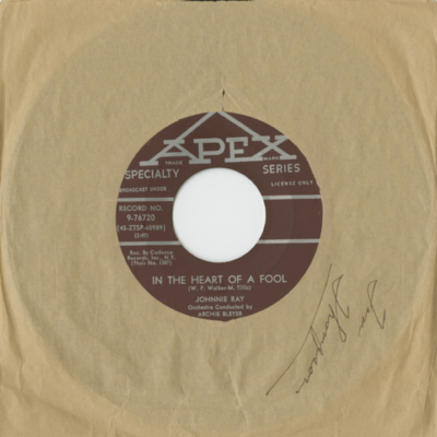 In The Heart Of A Fool / Let's Forget It Now