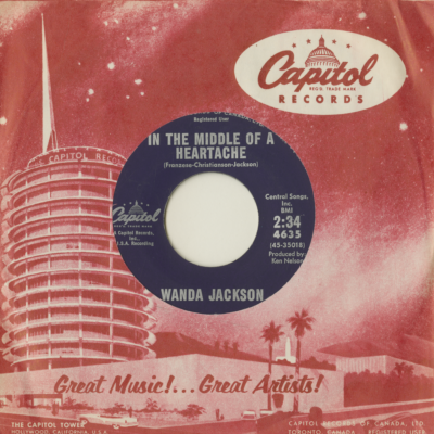 In The Middle Of A Heartache / I'd Be Ashamed (1961)