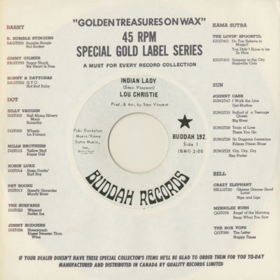 Indian Lady / Glory River (1970)