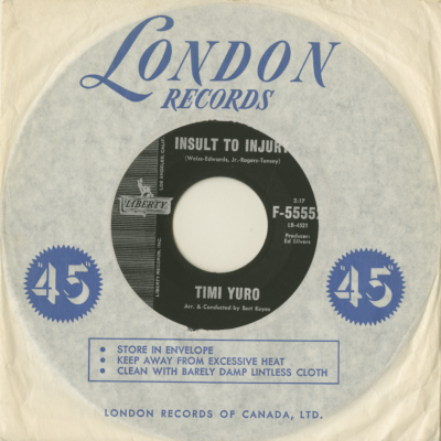 Insult To Injury / Just About The Time