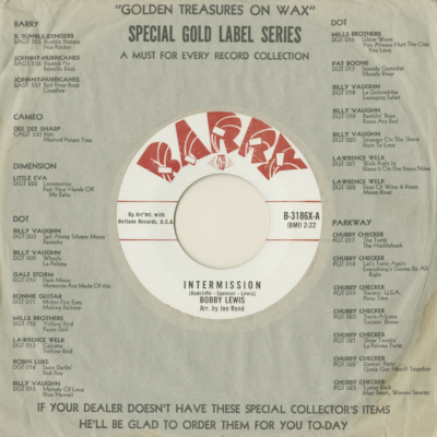 Intermission / Nothing But The Blues