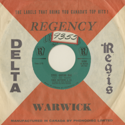 Irish Washerwoman / Steel Guitar Rag (1961)