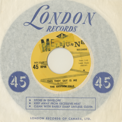 This They Say Is Me / Iron Town