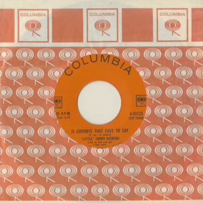 Is Goodbye That Easy To Say / I'll Sit This One Out