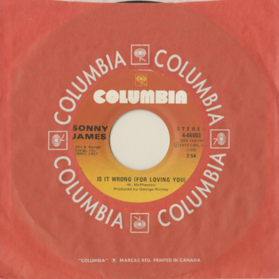 Is It Wrong For Loving You / Suddenly There's A Valley