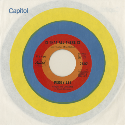 Is That All There Is / Me And My Shadow