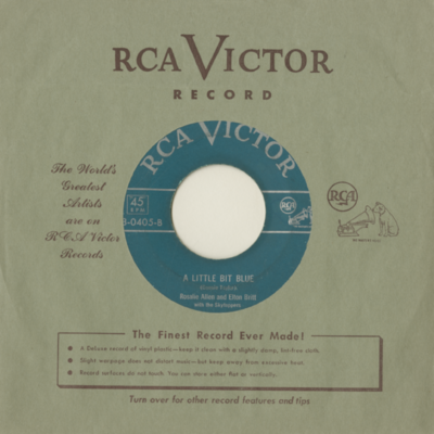 A Little Bit Blue / It Is No Secret (1950)