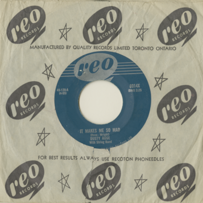 It Makes Me So Mad / Birds And The Bees (1955)