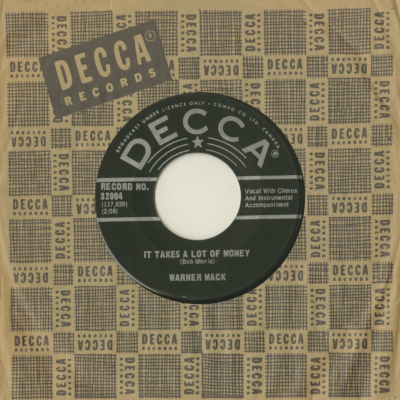 It Takes A Lot Of Money / A Million Thoughts From My Mind