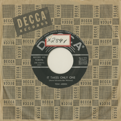 It Takes Only One / Good Morning Mister Love