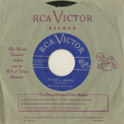 It Took A Miracle / I Always Have Someone To Turn To (1954)