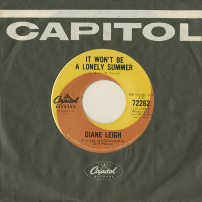 It Won't Be A Lonely Summer / Day After Lonely Day