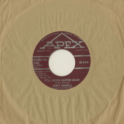 It'll Never Happen Again / Think Twice Be Mine (1967)