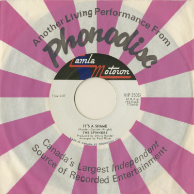 It's A Shame / Together We Can Make Such Sweet Music (1970)