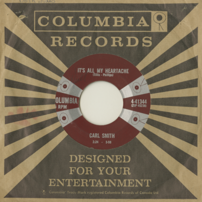 It's All My Heartache / I'll Kiss The Past Goodbye