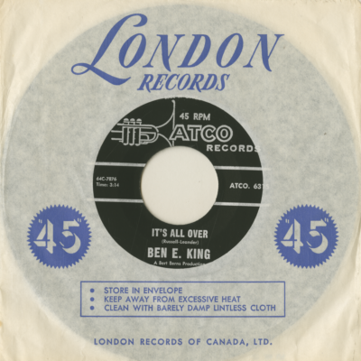 It's All Over / Let The Water Run Down