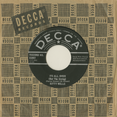 It's All Over But The Crying / You Left Your Mark On Me