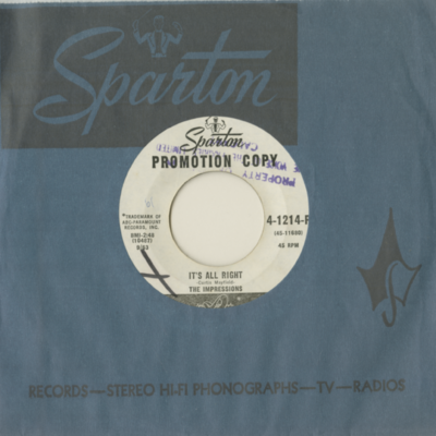 It's All Right / You'll Want Me Back (1963)