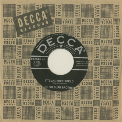 It's Another World / My Day Won't Be Complete