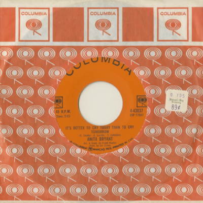 It's Better To Cry Today Than To Cry Tomorrow / The World Of Lonely People