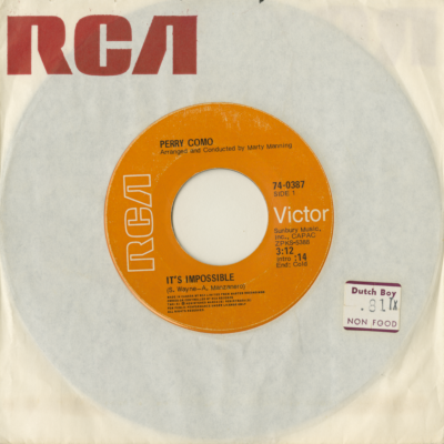 It's Impossible / Long Life Lots Of Happiness