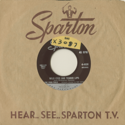 Wild Eyes And Tender Lips / It's Just My Luck To Be 15 (1957)