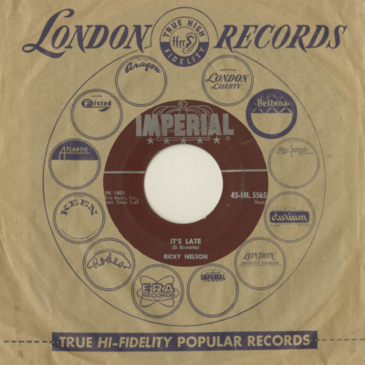 It's Late / Never Be Anyone Else But You