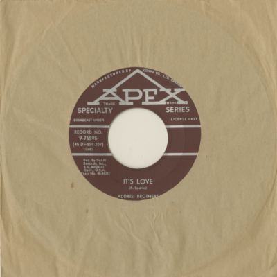 It's Love / Old Salt Mine