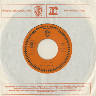 It's My Time / Empty Boxes