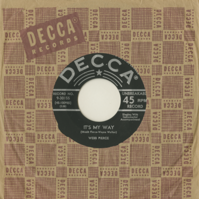 It's My Way / I'm Tired