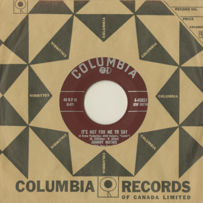 It's Not For Me To Say / Warm And Tender