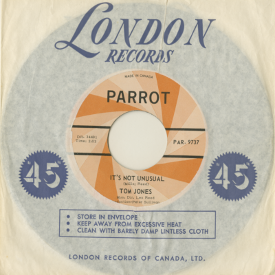 It's Not Unusual / To Wait For Love Is To Waste Your Life Away