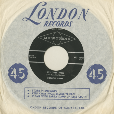 It's Over Now / Darling (1962)