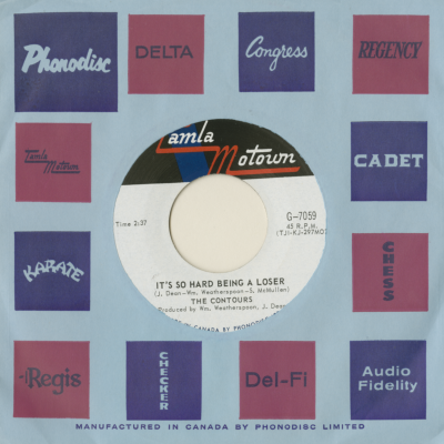 It's So Hard Being A Loser / Your Love Grows More Precious Everyday (1967)