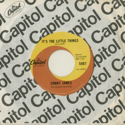 It's The Little Things / Don't Cut Timber On A Windy Day