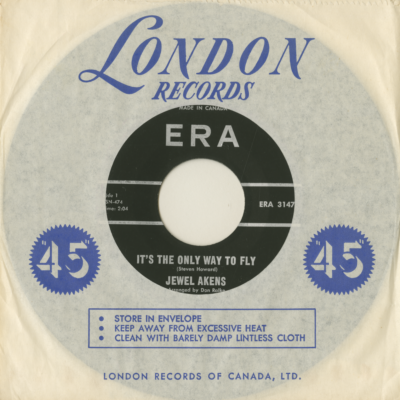 It's The Only Way To Fly / You Sure Know How To Hurt A Fella (1965)