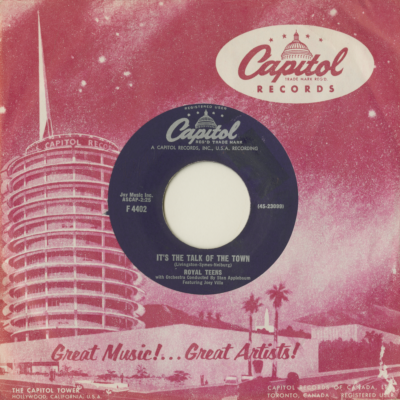 It's The Talk Of The Town / With You (1960)