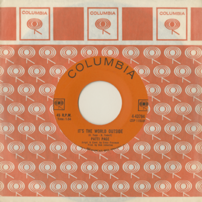 It's The World Outside / Almost Persuaded